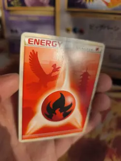Pokemon Karte Card Ho-oh Heartgold Soulsilver Hgss Fire Energy japanese VG- - Image 2
