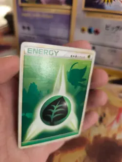 Pokemon Karte Card Celebi Grass Energy Pflanzen Hgss Heartgold japanese LP - Image 3