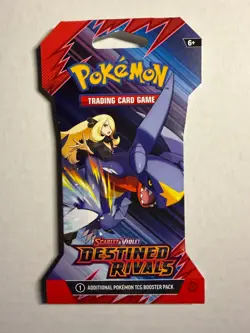 Pokemon TCG Destined Rivals Sleeved Booster Pack Sealed SV10 New - Image 1