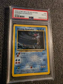 2001 Pokemon Neo Revelation Shining Gyarados PSA 4 #65/64 - Image 2