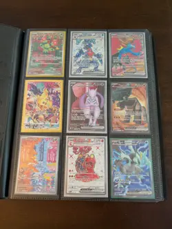 Pokemon Card Lot - 135 NM Cards - Illustration Rares, Full Arts, Promos & More - Image 1