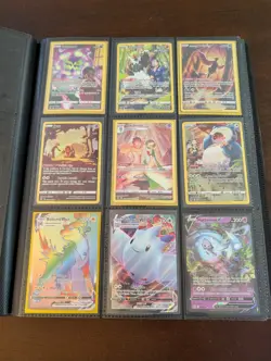 Pokemon Card Lot - 135 NM Cards - Illustration Rares, Full Arts, Promos & More - Image 3