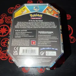 Pokemon Trading Card Game: Eevee Evolutions Tin - Booster Pack New 820650809057 - Image 2