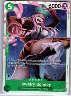 Jewelry Bonney OP07-026 SR 500 Years in the Future - One Piece Card - NM - Image 1