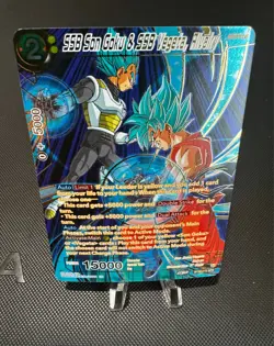 SSB Son Goku & SSB Vegeta, Rivalry 2023 Dragon Ball Card BT21-110 SPR NM - Image 2