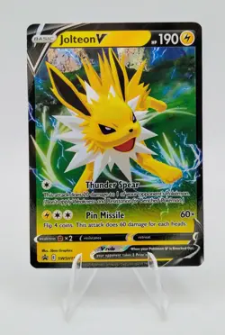 Jolteon V SWSH151 Sword & Shield Promo Card 2021 Pokemon Card - Image 1