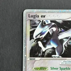 Lugia ex 105/115 EX Unseen Forces Holo Rare Pokemon Card - Image 2