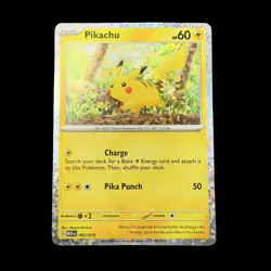 2024 Pikachu CONFETTI HOLO Mcdonald's Promo 002/015 Pokemon Card - Image 1