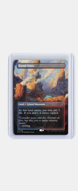 Steam Vents MTG Lorwyn Eclipsed #R 0348 Rare Reversible Dual Land - Image 2