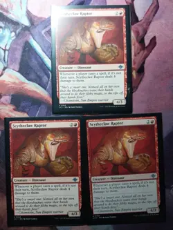 Scytheclaw Raptor x3 The Lost Caverns of Ixalan Regular - Image 1