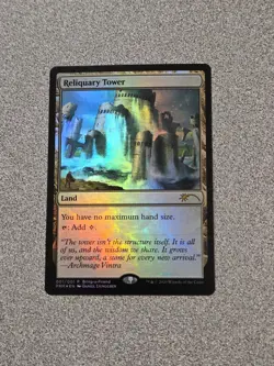 Magic The Gathering Reliquary Tower 001/001 Bring a Friend Promo 2020 MTG - Image 1
