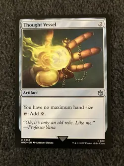 Magic The Gathering MTG - Thought Vessel - Universes Beyond: Doctor Who - Image 1