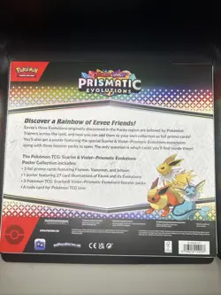 Pokemon Scarlet And Violet Prismatic Evolutions Poster Collection - Image 3