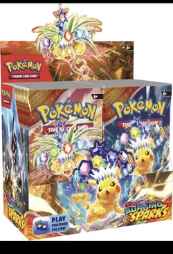 Pokemon TCG Scarlet & Violet Surging Sparks Booster Display Box Sealed! IN HAND - Image 1
