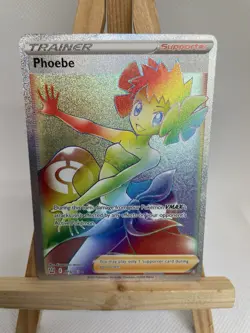 Pokemon TCG - Phoebe - Sword & Shield - Battle Styles - 175/163 Holo Secret Rare - Image 1