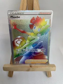Pokemon TCG - Phoebe - Sword & Shield - Battle Styles - 175/163 Holo Secret Rare - Image 2