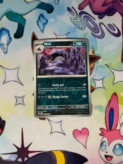 Pokemon TCG 151 - Muk 089/165 Reverse Holo NM - Image 1