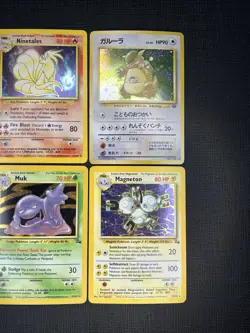 (lot of 6) Vintage Holos Pokemon TCG Base Set Ninetales, Jungle Nidoqueen +MORE - Image 4