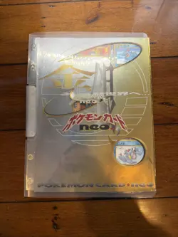 Pokemon TCG Japan Neo Set Premium File 1 NM EXTENDED COLLECTION - Image 1