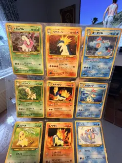 Pokemon TCG Japan Neo Set Premium File 1 NM EXTENDED COLLECTION - Image 3