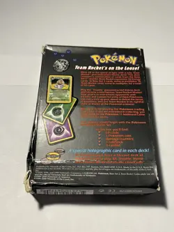 Pokemon Team Rocket Trouble Theme Deck Box w/ 40 Misc Cards - Image 5
