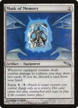 Mask of Memory 203 MTG NM - Mirrodin - Image 1