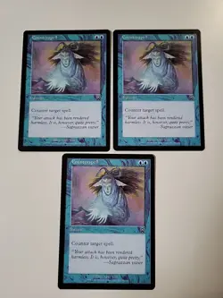 Counterspell X3 Mercadian Masques Regular MTG Blue Instant Common - Image 1