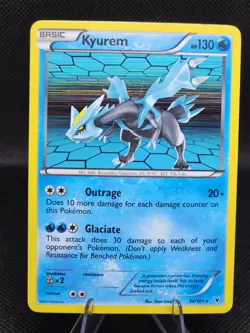 Kyurem 34/101 Noble Victories Pokemon TCG Holo LP - Image 1