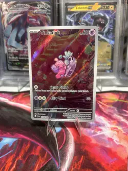 Tinkatink 216/193 Paldea Evolvedd Illustration Rare Pokemon TCG NM/Near Mint - Image 1