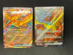 Team Rocket's Moltres 031 & 208/182 - Destined Rivals Stamped - NM Pokemon TCG - Image 1