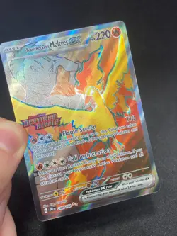 Team Rocket's Moltres 031 & 208/182 - Destined Rivals Stamped - NM Pokemon TCG - Image 5