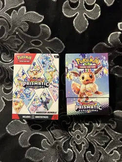 Pokemon TCG 💥 Prismatic Evolutions 💎 Booster Bundle Sealed - Includes 6 Packs - Image 2