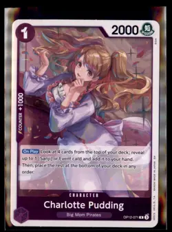 One Piece Legacy of The Master Charlotte Pudding OP 12-071 Lot 3 - Image 1