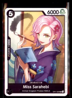 One Piece A Fist of Divine Miss Sarahebi OP 11-087 Lot 2 - Image 1