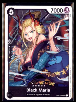 One Piece A Fist of Divine Black Maria OP 11-089 Lot 4 - Image 1