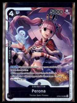 One Piece Wings of the Captain (OP06) Perona 093 Super Rare - Image 1