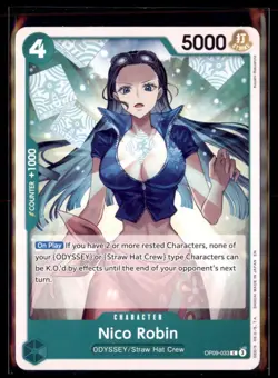 One Piece Premium Booster The Best Vol 2 Nico Robin OP09-033 Reprint Lot 3 - Image 1