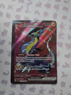 Miraidon ex 227/198 OC Pokemon Card Scarlet & Violet Base Set Holo NM - Image 1