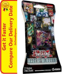 1 x YU-GI-OH! TCG Maze of Memories 7x Foil card Blister Pack - Image 1