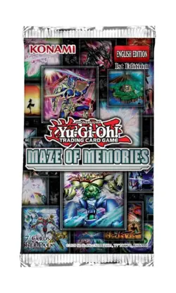 1 x YU-GI-OH! TCG Maze of Memories 7x Foil card Blister Pack - Image 2