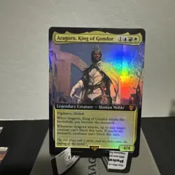 Aragorn, King of Gondor (Extended Art) Commander: the Lord of the Rings:... - Image 1