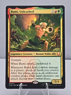 Bumi, Unleashed Avatar: The Last Airbender NM MTG - Image 1