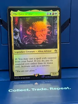 MTG Dr. Who The Face of Boe Foil Rare NM/M WHO - Image 1