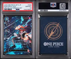ONE PIECE JAPANESE OP13-CARRYING ON HIS WILL #028 PORTGAS D. ACE SP ALT ARTPSA10 - Image 3