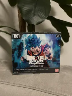 DRAGON BALL SUPER CARD GAME FB01 AWAKENED PULSE FUSION WORLD ENG BOX SEALED - Image 1