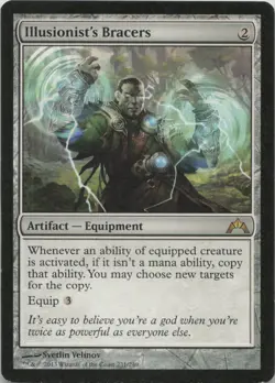Illusionist's Bracers R Gatecrash 231 - LP MTG - Image 1