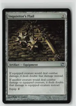 Magic The Gathering Inquisitor's Flail #227 Innistrad Lightly Played or Better - Image 1