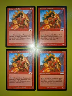 Keeper of the Flame x4 Exodus 4x Magic the Gathering MTG - Image 1