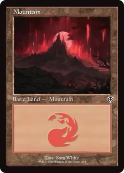 Mountain (295) (Retro Frame) MTG NM - Innistrad Remastered - Image 1