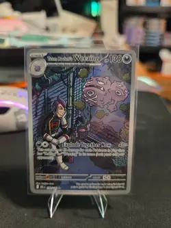 Pokemon TCG Team Rockets Weezing Destined Rivals 199/182 NM Condition - Image 1